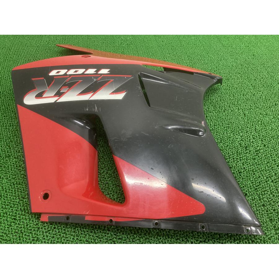 カワサキ（Kawasaki） ZZ-R1100 サイドカウル 左 赤/黒 純正 中古