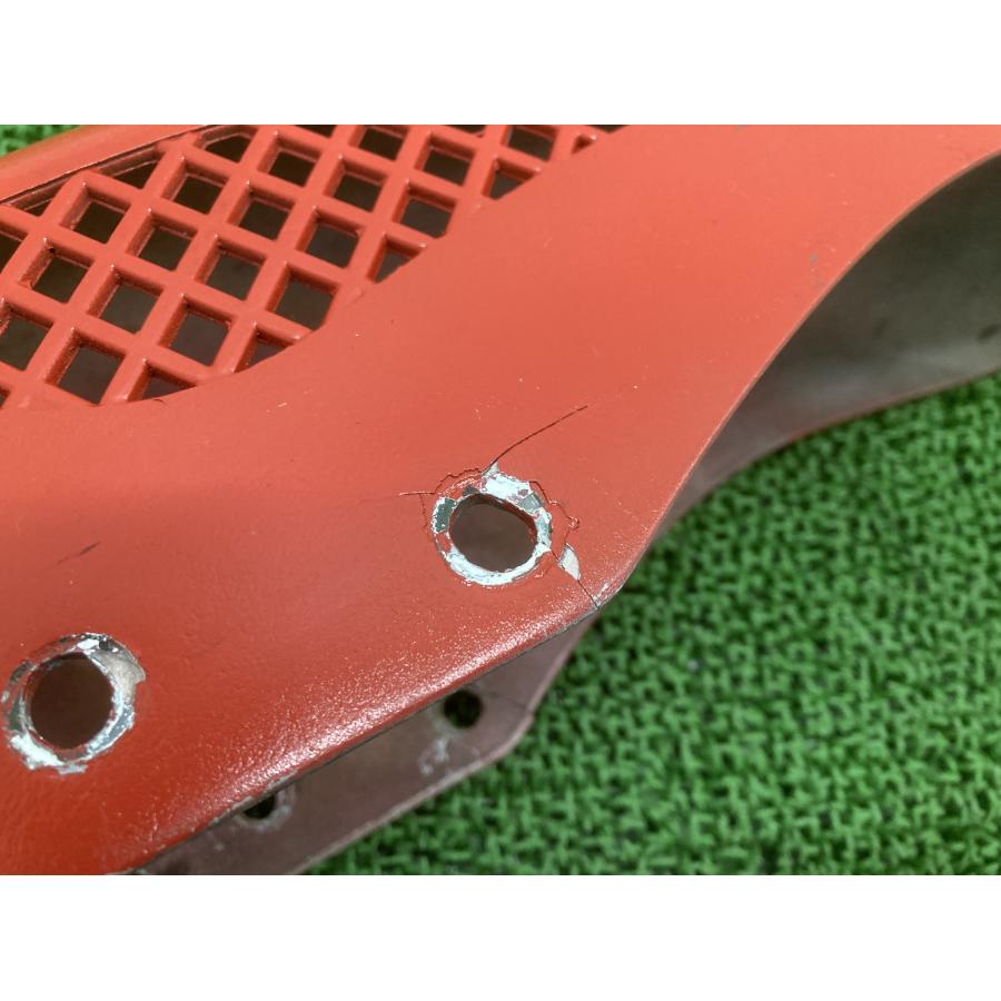 Z550 フロントフェンダー 赤 KZ550A-005*** 社外 中古 バイク 部品