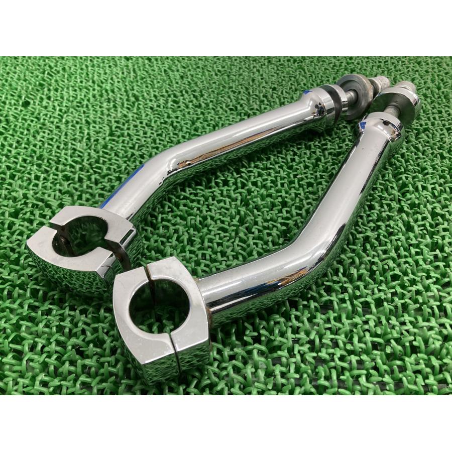 ハーレー ハンドルポスト 左右 社外 中古 バイク 部品 8インチ 1インチ