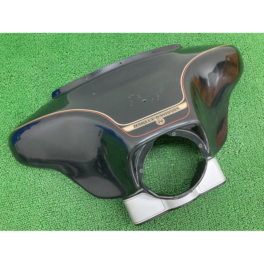 FLHTCU1340 フロントフェアリング 黒 ハーレー 純正 中古 バイク 部品