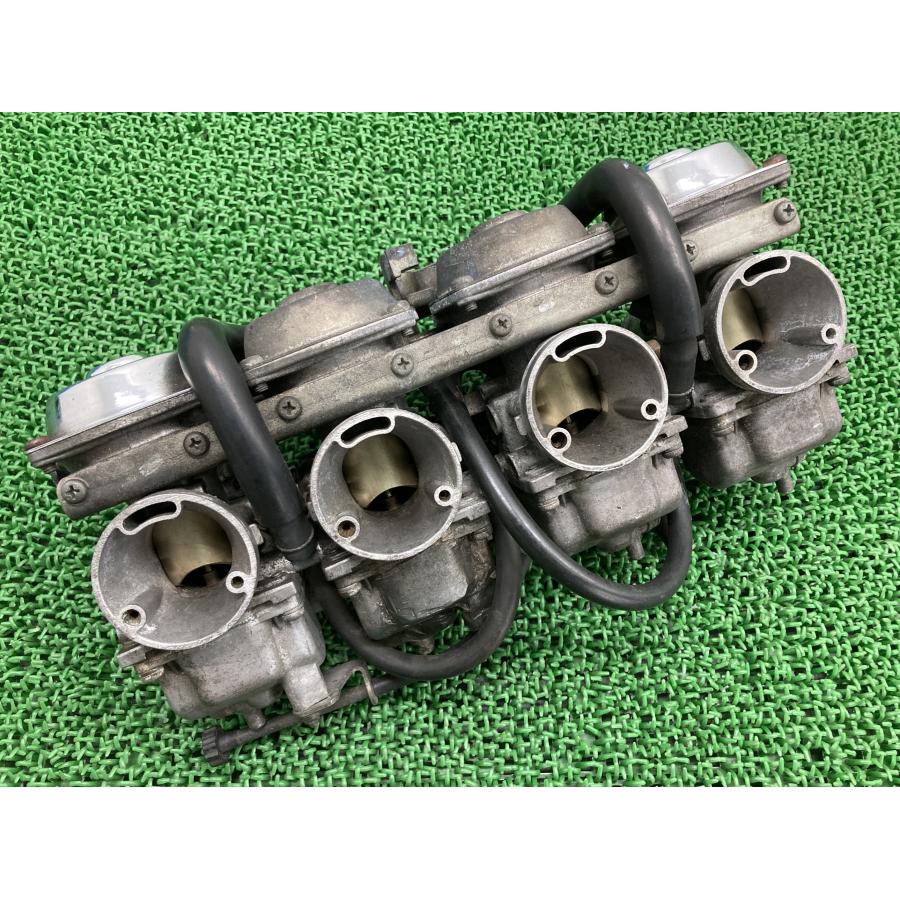 XJR1200 キャブレター 4KG ヤマハ 純正 バイク 部品 MIKUNI ミクニ 修復素材に 割れ欠け無し 品薄 車検 Genuine 【中古】 61 ヤマハ発動機 XJR1200 キャブレター 4KG ヤマハ 純正 中古 バイク 部品