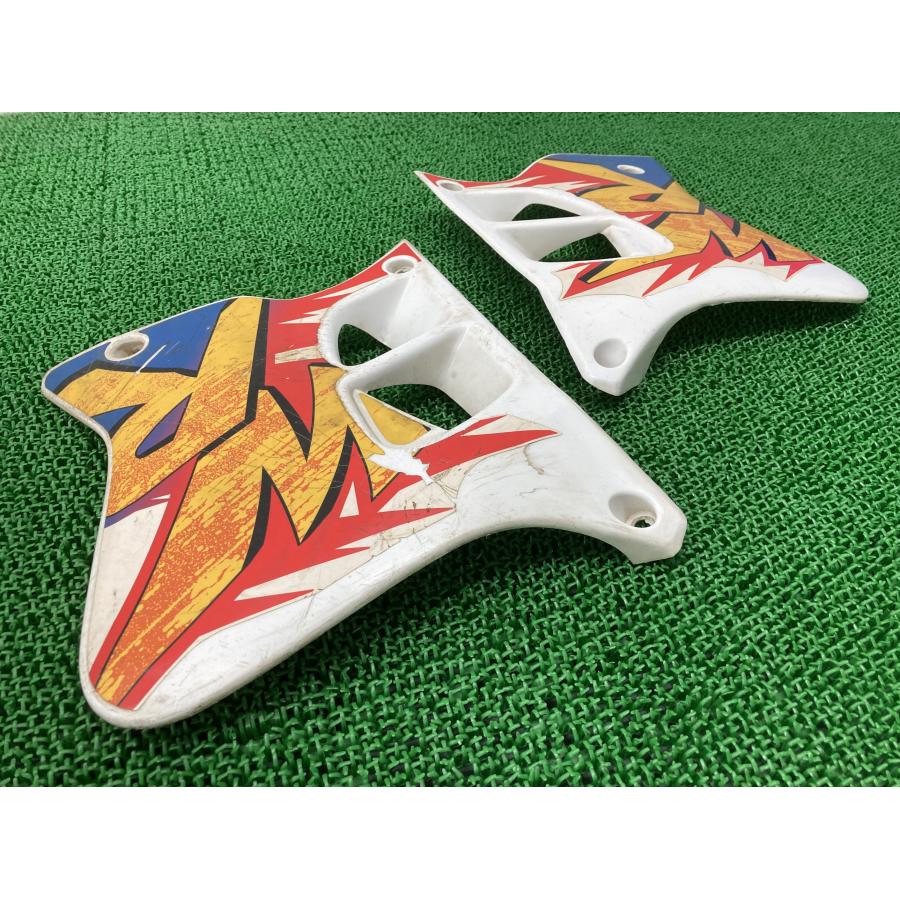 ヤマハ発動機 WR250Z シュラウド 左右 白 ヤマハ 純正 中古 バイク