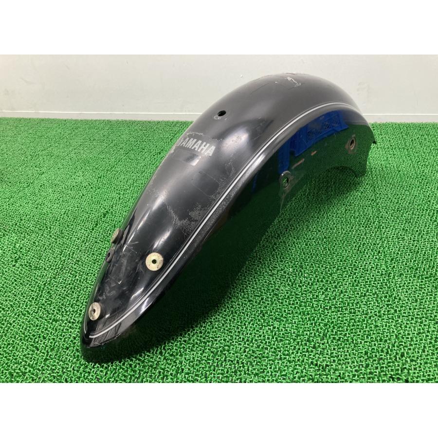 ドラッグスター250 リアフェンダー パール 5JX ヤマハ 純正 中古 VG02J 修復素材に kR ヤマハ発動機 ドラッグスター250 リアフェンダー 黒 5JX ヤマハ 純正