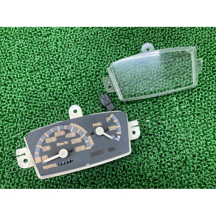 ヤマハ JOG ジョグ スポーツエディション 3CP 純正メーターカバ傷や汚れ有 ヤマハ発動機 ジョグ50 メーター ヤマハ 純正 中古 バイク 部品 3KJ
