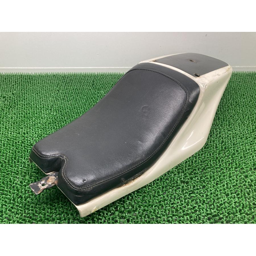 TW200 シート 社外 中古 バイク 部品 2JL FRP トラッカーシート