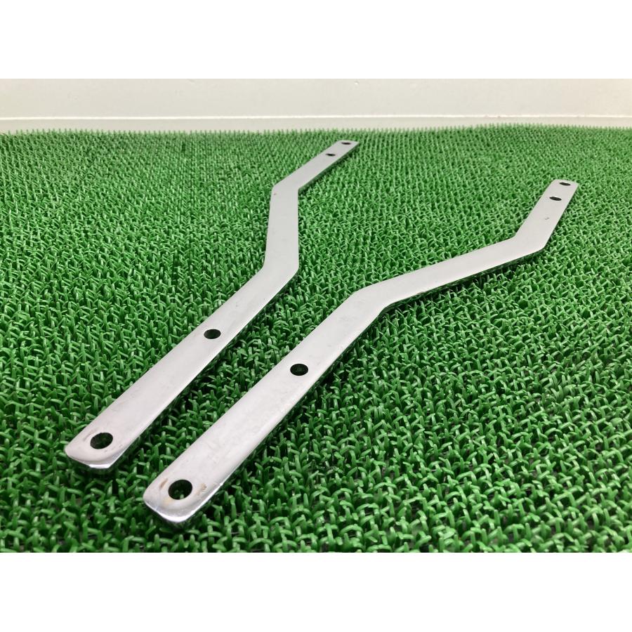 ソフテイル マフラーステー 左右 社外 ハーレー 左右出し バガースタイルに 全長520mm 曲がり無し カスタム素材に 【中古】 6 ソフテイル マフラーステー 左右 社外 中古 バイク 部品 ハーレー 左右