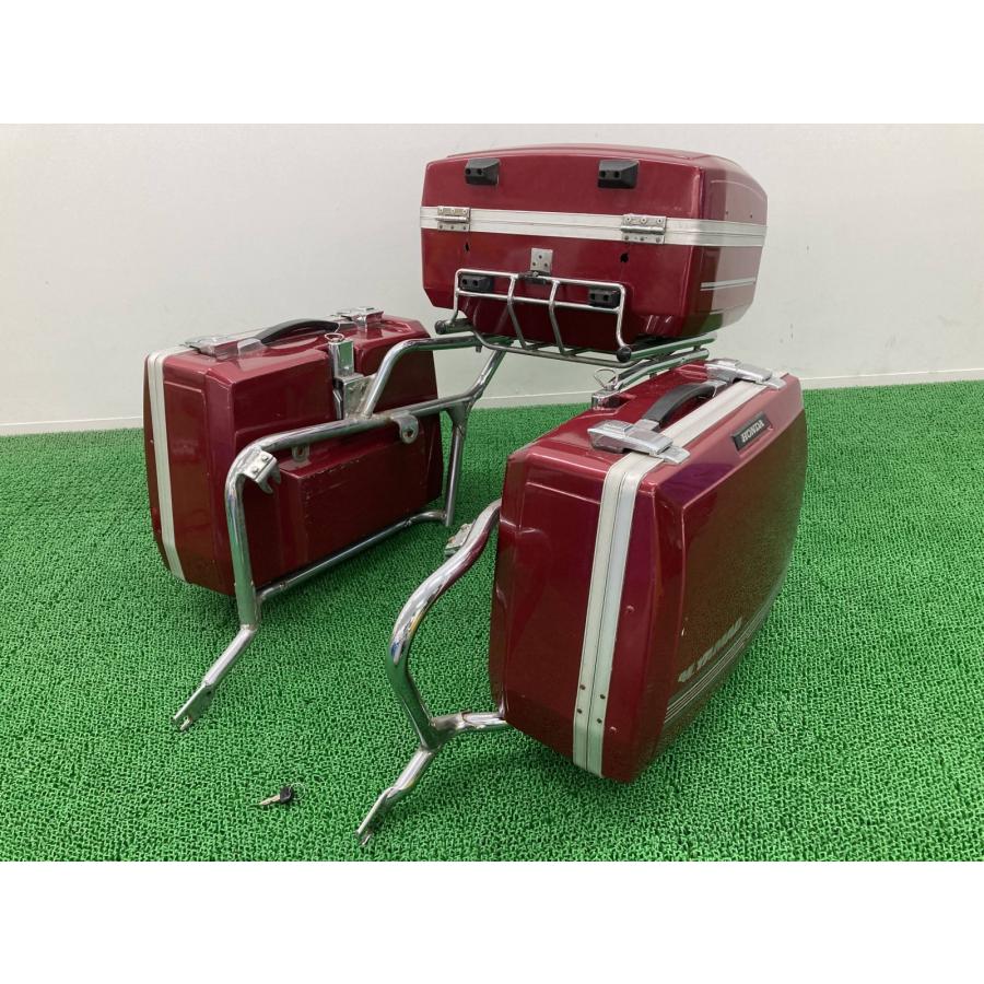 CB750FCインテグラ パニアケース ホンダ 純正 RC04 オプション キャリア トップケース リアボックス サイドケース 【中古】 48 ホンダ（HONDA） CB750FCインテグラ パニアケース 純正 中古 バイク