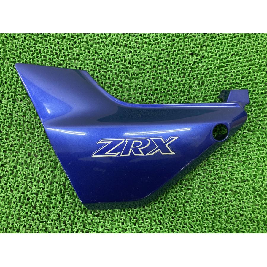 カワサキ（Kawasaki） ZRX400 サイドカバー 左 青 36001-1528 純正