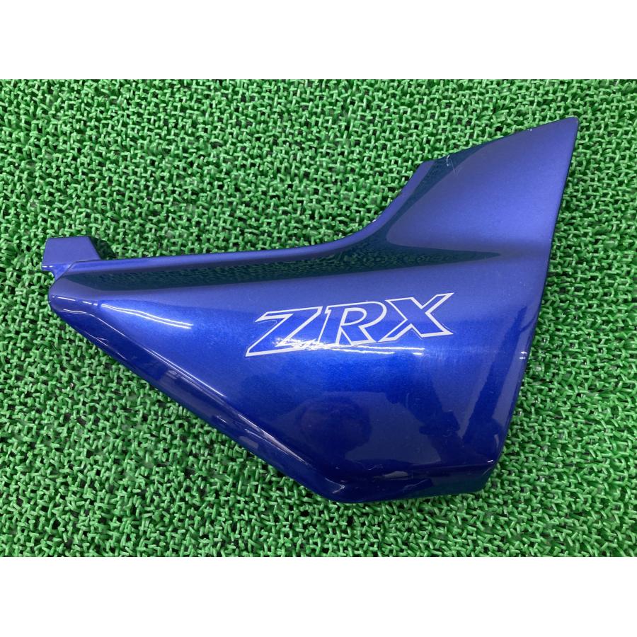 らい カワサキ（Kawasaki） ZRX400 サイドカバー 右 青 36001-1529 純正