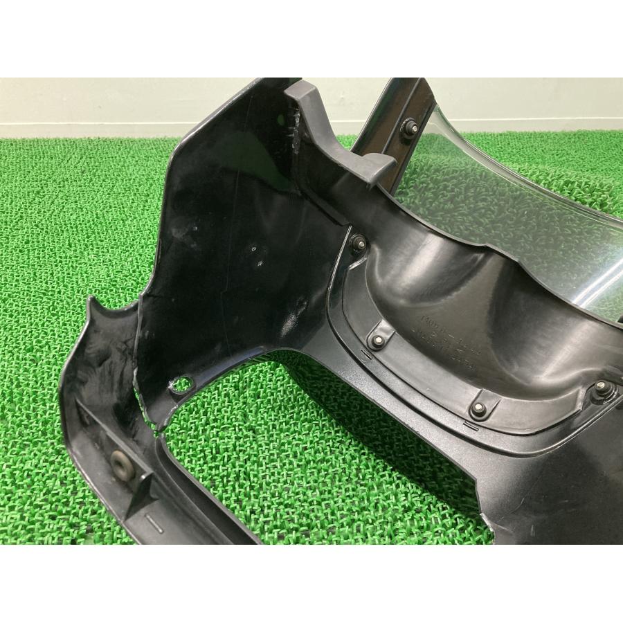ZRX400 ビキニカウル 黒 55028-1326 カワサキ 純正 ZR400E アッパーカウル スクリーン ライトカウル 割れ欠け無し 【中古】 60 カワサキ（Kawasaki） ZRX400 ビキニカウル 黒 55028-1326 純正 中古