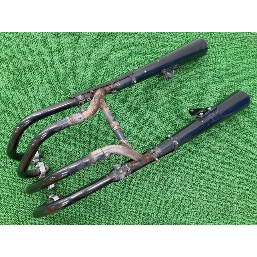 SITO製GPZ400F マフラー 黒 社外 中古 バイク 部品 ZX400A GPZ550F