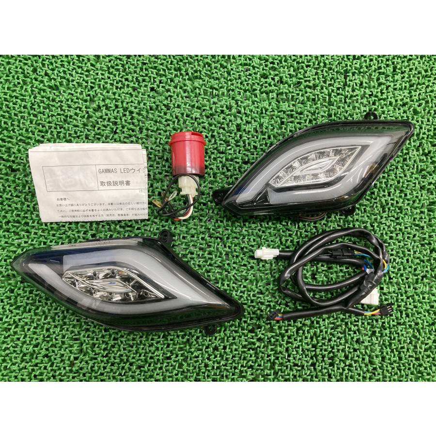 GAMMAS製シグナスX125 フロントウインカー 左右 社外 新品 SE44J デイ