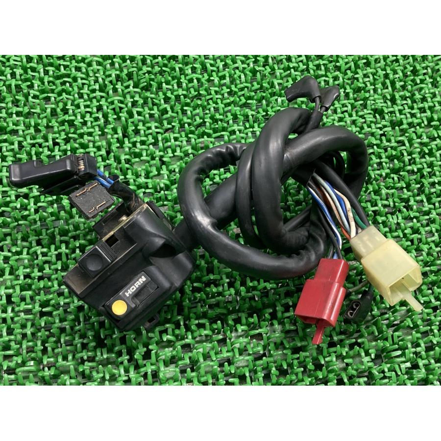 RVF400 ハンドルスイッチ 左 ホンダ 純正 中古 バイク 部品 NC35 スイッチボックス 修復素材に 品薄 車検 Genuine 7 ホンダ（HONDA） RVF400 ハンドルスイッチ 左 純正 中古 バイク 部品