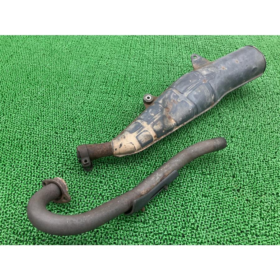 スズキ（SUZUKI） ジェベル200 マフラー 42A0 純正 中古 バイク 部品