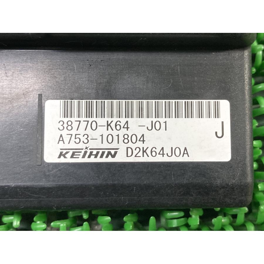 CBR250RR ECU ホンダ 純正 中古 バイク 部品 MC51 PGM-FIユニット ECM エンジンコントロールユニット 機能的問題なし 76 ホンダ（HONDA） CBR250RR ECU 純正 中古 バイク 部品 MC51 PGM-FI
