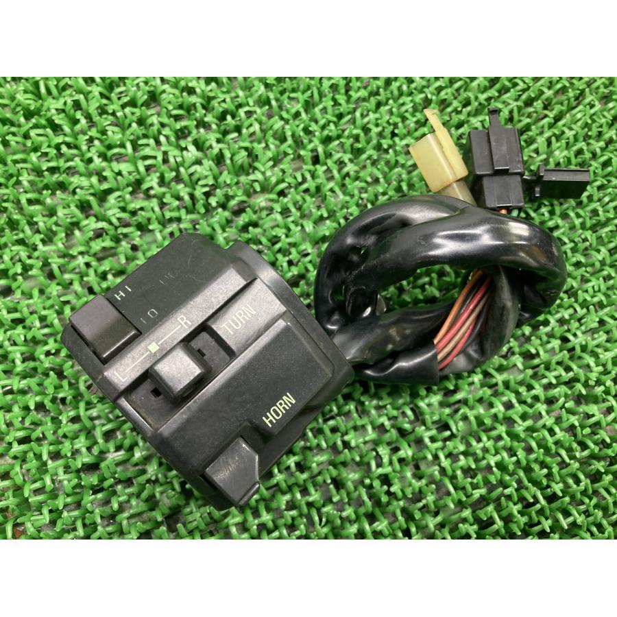 ZXR400 ハンドルスイッチ 右 カワサキ 純正 中古 バイク 部品 ZX400L スイッチボックス 割れ欠け無し 品薄 希少品 車検 Genuine 50 カワサキ（Kawasaki） ZXR400 ハンドルスイッチ 右 純正 中古 バイク