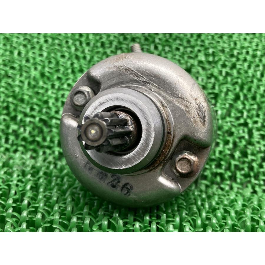 KLX125 Dトラッカー125 セルモーター SM-15 カワサキ 純正 中古 バイク 部品 LX125C LX125D D-TRACKER スターターモーター 機能的問題なし yG_2