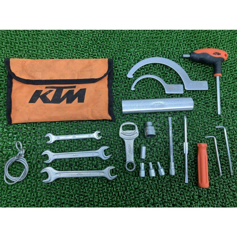 KTM 車載工具 純正 中古 バイク 部品 ツールキット EXC DUKE デューク