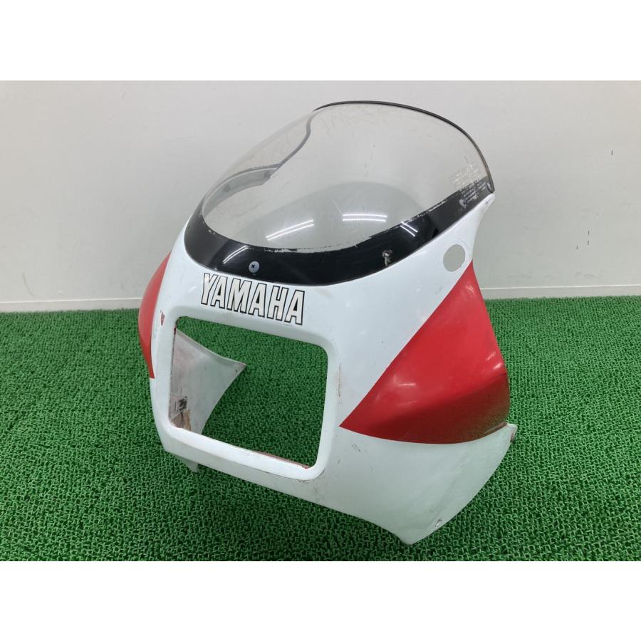 RZ250RR アッパーカウル ヤマハ 純正 中古 バイク 部品 51L RZ350RR RZV500 スクリーン 当時物 絶版車 車検 Genuine 71 YAMAHA（ヤマハ） RZ250RR アッパーカウル 純正 中古 バイク 部品 51L