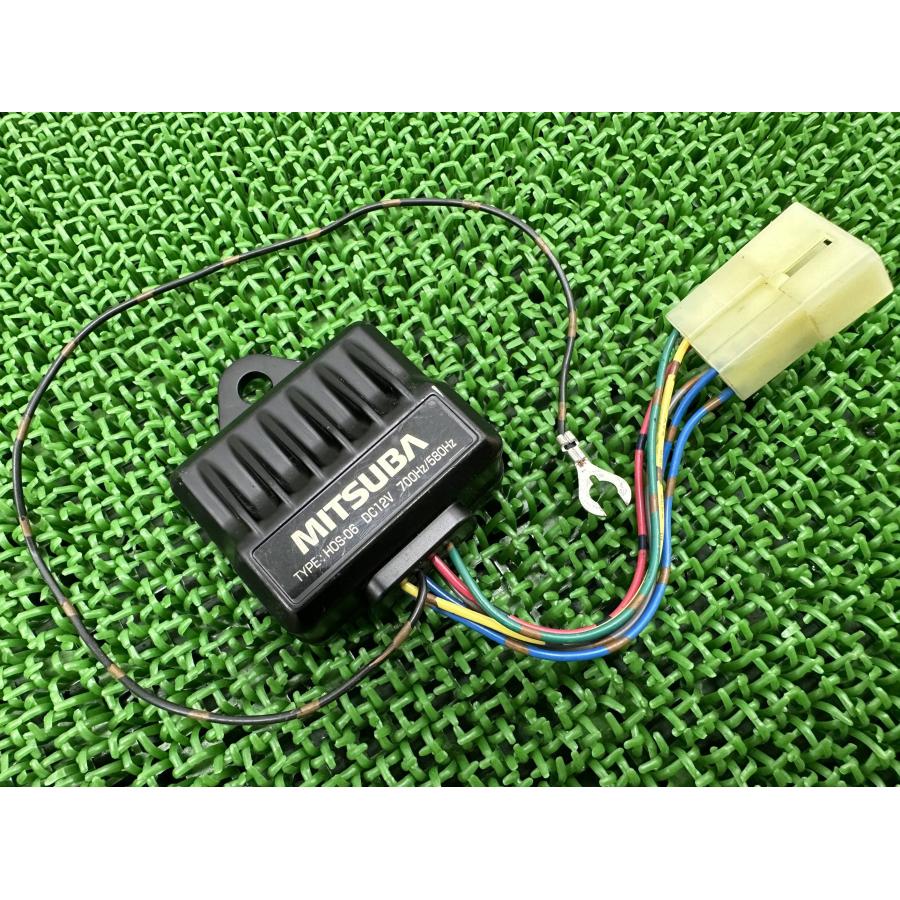 ミツバ電子ホーン ミツバ製 ホーン電子制御ユニット HOS-06 社外 中古 バイク 部品