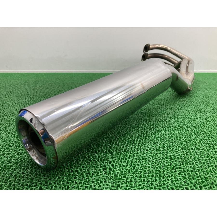 バリオス マフラー カワサキ 純正 バイク 部品 ZR250A BALIUS 人気の初期型 修復素材に 車検 Genuine 【中古】 45 カワサキ（Kawasaki） バリオス マフラー 純正 中古 バイク 部品