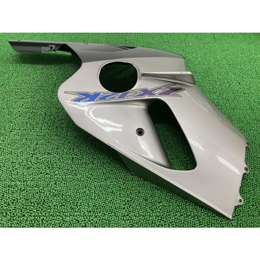 ＊専用ページ＊ カワサキ（Kawasaki） ZX-12R サイドカウル 左 銀/紺M 純正 中古