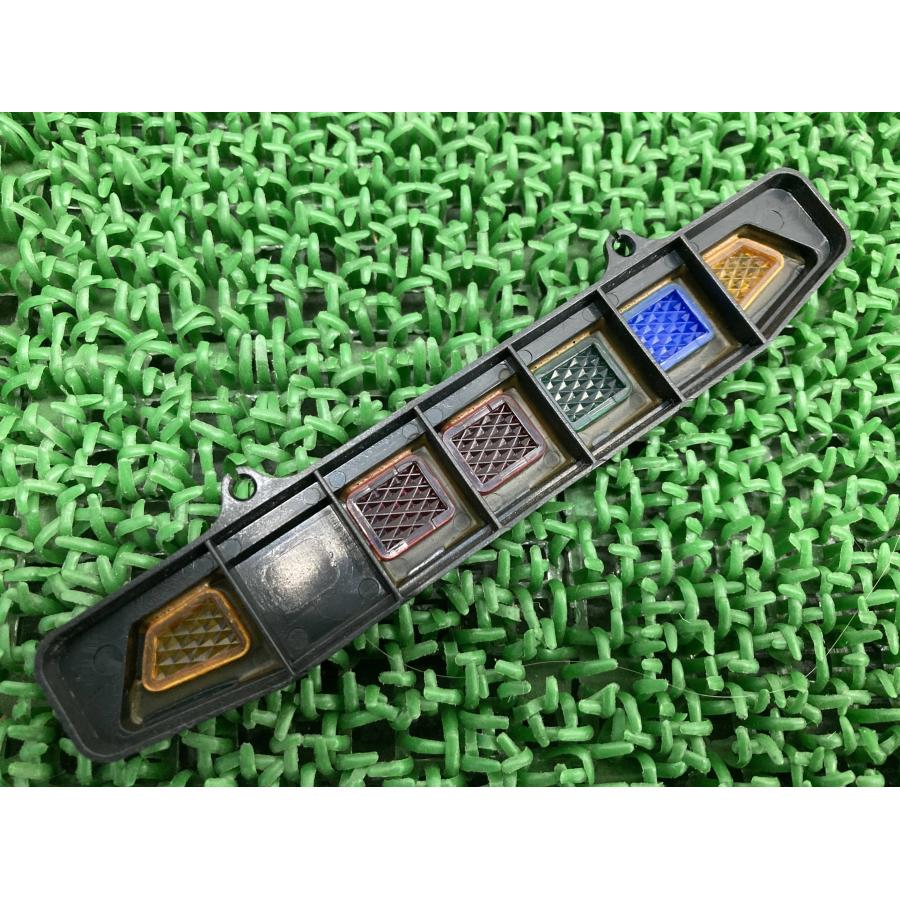 GPZ900R インジケーターランプカバー カワサキ 純正 中古 バイク 部品 ZX900A メーターカバー 綺麗 良品 割れ欠け無し 品薄 10 カワサキ（Kawasaki） GPZ900R インジケーターランプカバー 純正 中古