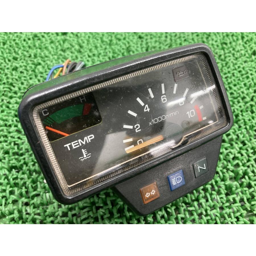 DT200R タコメーター ヤマハ 純正 中古 バイク 部品 37F 修復素材に コケキズ無し 品薄 希少品 車検 Genuine 46 YAMAHA（ヤマハ） DT200R タコメーター 純正 中古 バイク 部品 37F