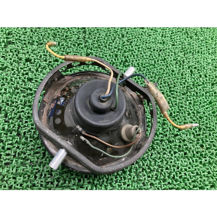 XL250R ヘッドライト 6.0789 ホンダ 純正 中古 バイク 部品 MD03 当時物 割れ欠け無し 品薄 希少品 車検 Genuine yOの画像
