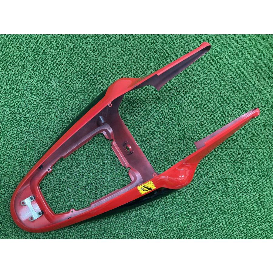 CBR954RR テールカウル 赤/黒 MCJ ホンダ 純正 中古 バイク 部品 SC50 シートカウル 修復素材に コケキズ無し 品薄 Ai ホンダ（HONDA） CBR954RR テールカウル 赤/黒 MCJ 純正 中古 バイク