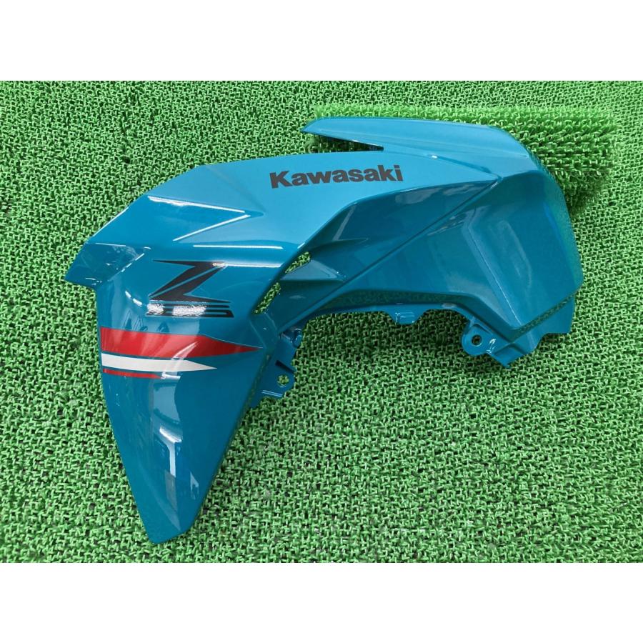 クッション カワサキ（Kawasaki） Z125PRO サイドカウル 左 緑 49133-0011 純正