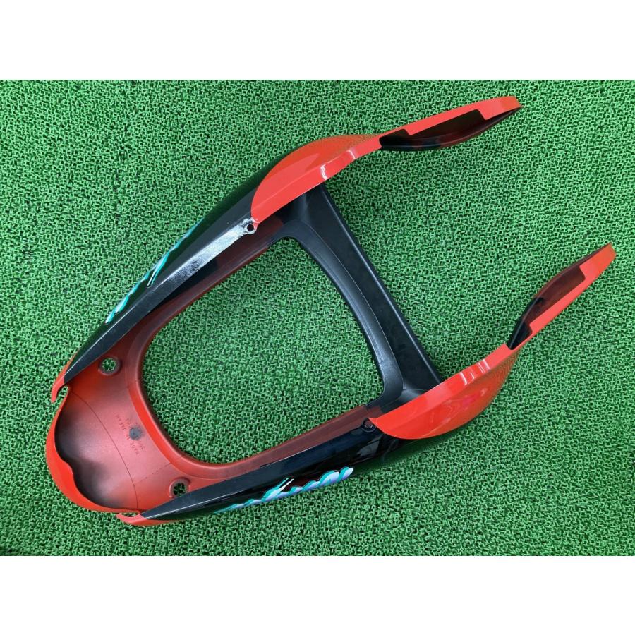 ZX-6R テールカウル 黒/赤 36001-1601 カワサキ 純正 中古 バイク 部品 ZX600J ニンジャ シートカウル ペイント素材に 品薄 車検 Genuine oH_2