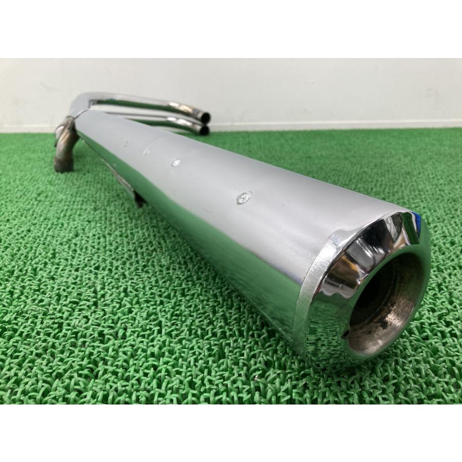 Z400FX マフラー 左 K003 カワサキ 純正 中古 バイク 部品 KZ400E KZ400J Z550FX 当時物 中間 車検 Genuine oP カワサキ（Kawasaki） Z400FX マフラー 左 K003 純正 中古 バイク 部品
