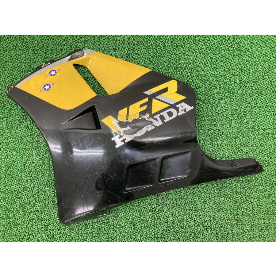 ホンダ（HONDA） VFR400R サイドカウル 右 黒/黄 ML0 純正 中古 バイク