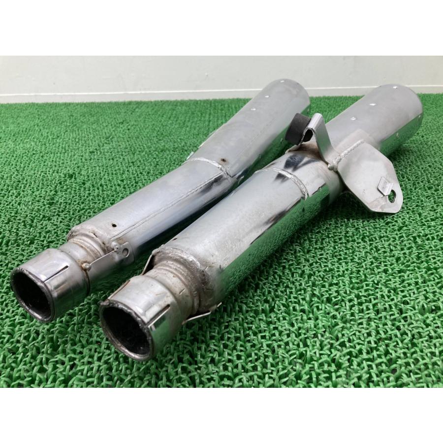 ゼファー750 サイレンサーマフラー 左右 K273 カワサキ 純正 中古 バイク 部品 ZR750C コケキズ無し 希少品 品薄 車検 Genuine yQ カワサキ（Kawasaki） ゼファー750 サイレンサーマフラー 左右 K273