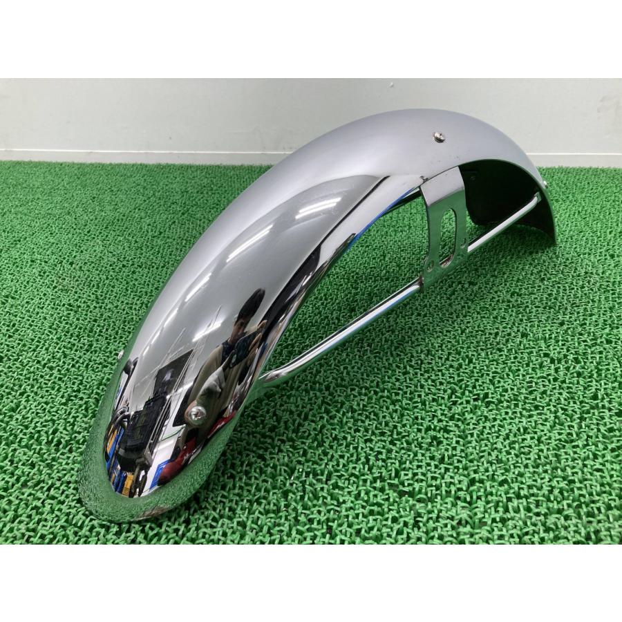 W650　純正フロントフェンダー　美品 カワサキ（Kawasaki） W650 フロントフェンダー 純正 中古 バイク 部品