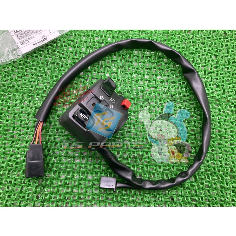 W400 ハンドルスイッチ 左 在庫有 即納 カワサキ 純正 新品 バイク 部品 在庫有り 即納可 車検 Genuine ZRX1200DAEG NINJA1000 yE カワサキ（Kawasaki） W400 ハンドルスイッチ 左 在庫有 即納 純正