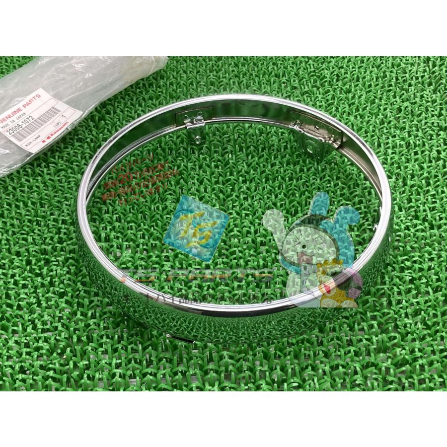 ゼファー1100 ヘッドライトリム 在庫有 即納 カワサキ 純正 新品 バイク 部品 ゼファー1100RS 在庫有り 即納可 車検 Genuine wG カワサキ（Kawasaki） ゼファー1100 ヘッドライトリム 在庫有 即納