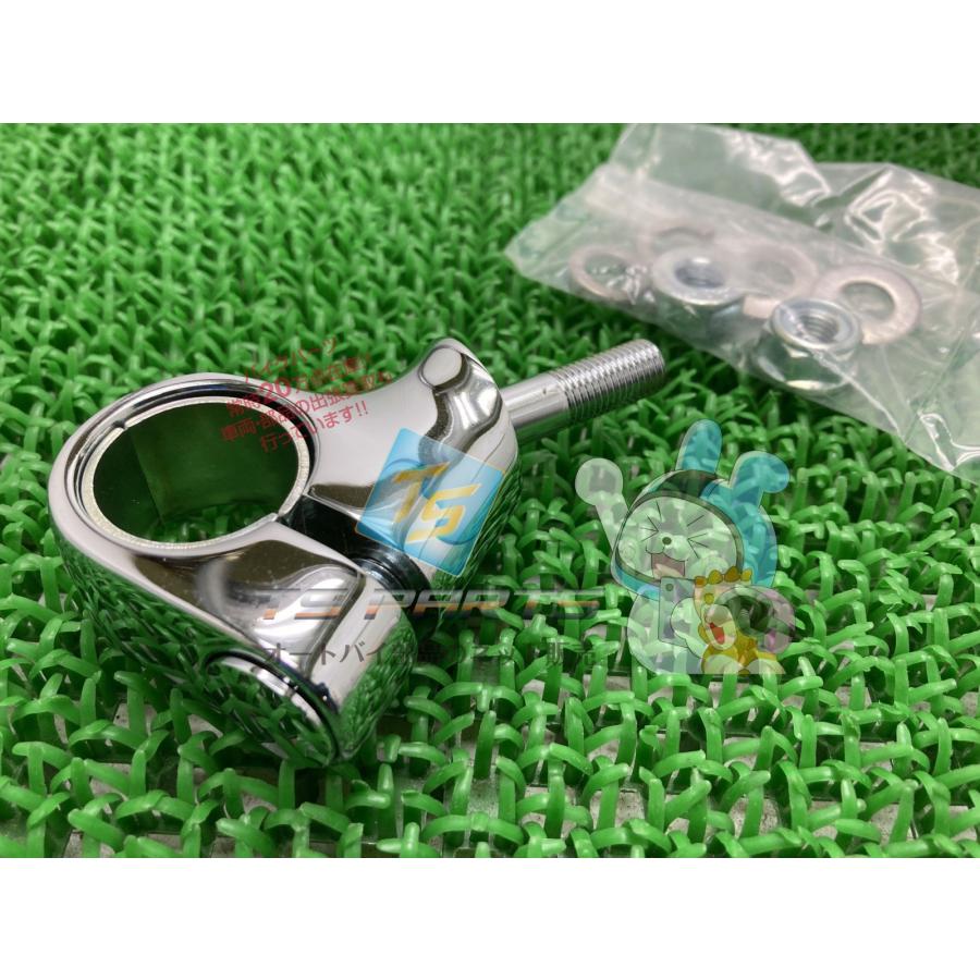 バルカン400 ハンドルポスト 片側 カワサキ 純正 新品 バイク 部品 ハンドルホルダー バルカン400II 廃盤 在庫有り 即納可 dJ カワサキ（Kawasaki） バルカン400 ハンドルポスト 片側 純正 新品