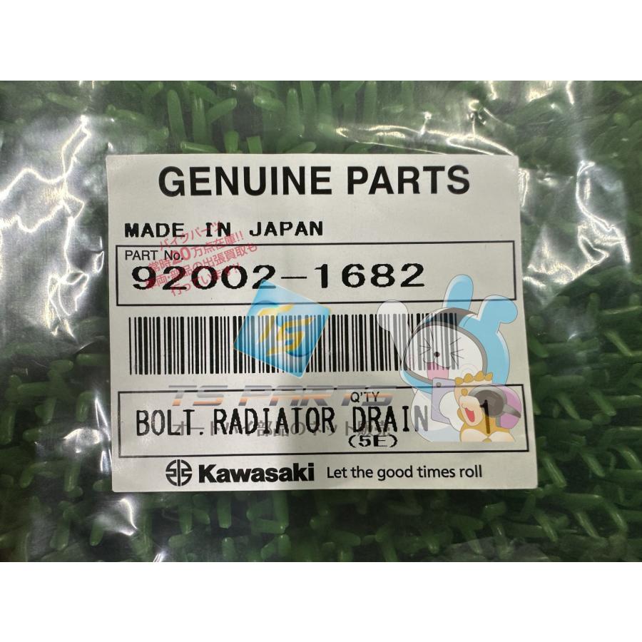 カワサキ（Kawasaki） ZRX400 ラジエータードレインボルト 在庫有 即納