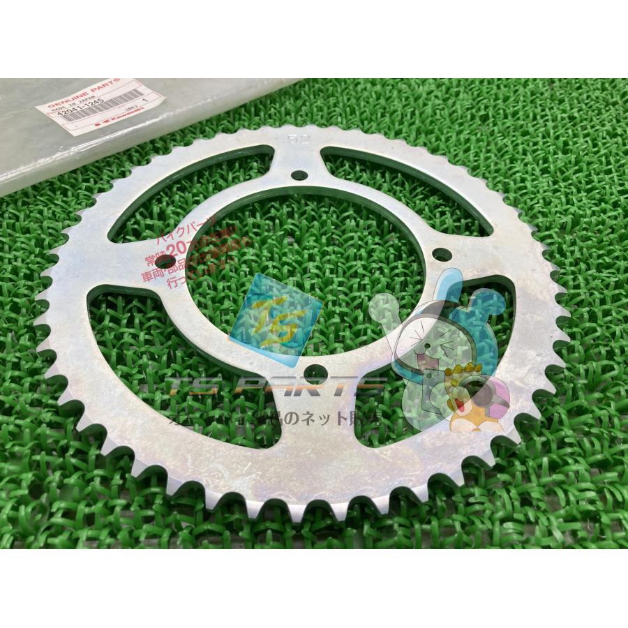 KX100 リアスプロケット 在庫有 即納 カワサキ 純正 新品 バイク 部品 KX85-II 52T 在庫有り 即納可 車検 Genuine KX80 KX80-II 83 カワサキ（Kawasaki） KX100 リアスプロケット 在庫有 即納 純正 新品
