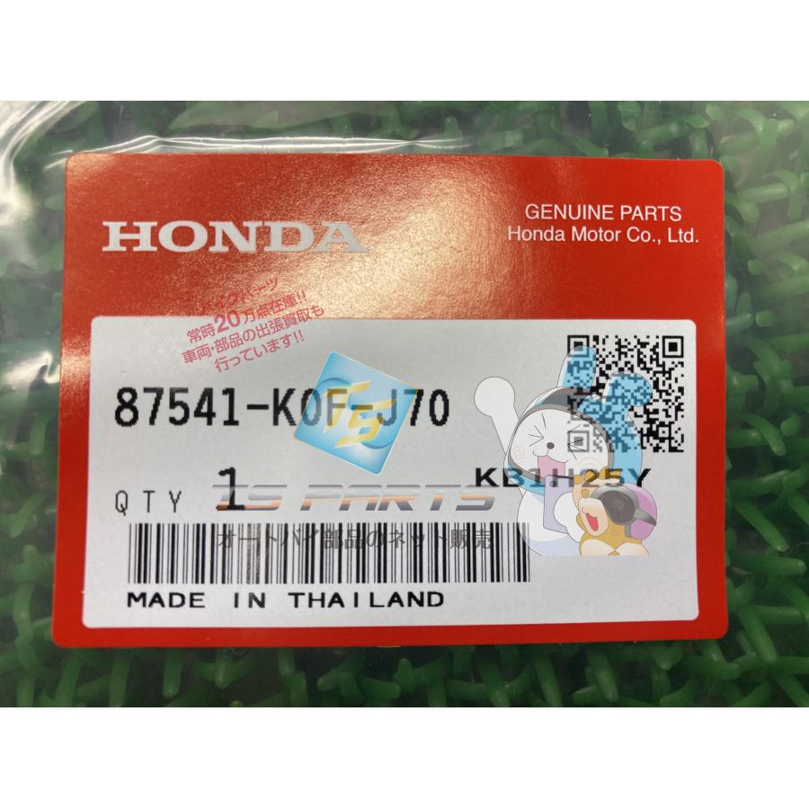 ホンダ（HONDA） モンキー125 オイルキャパシティーラベル 在庫有 即納