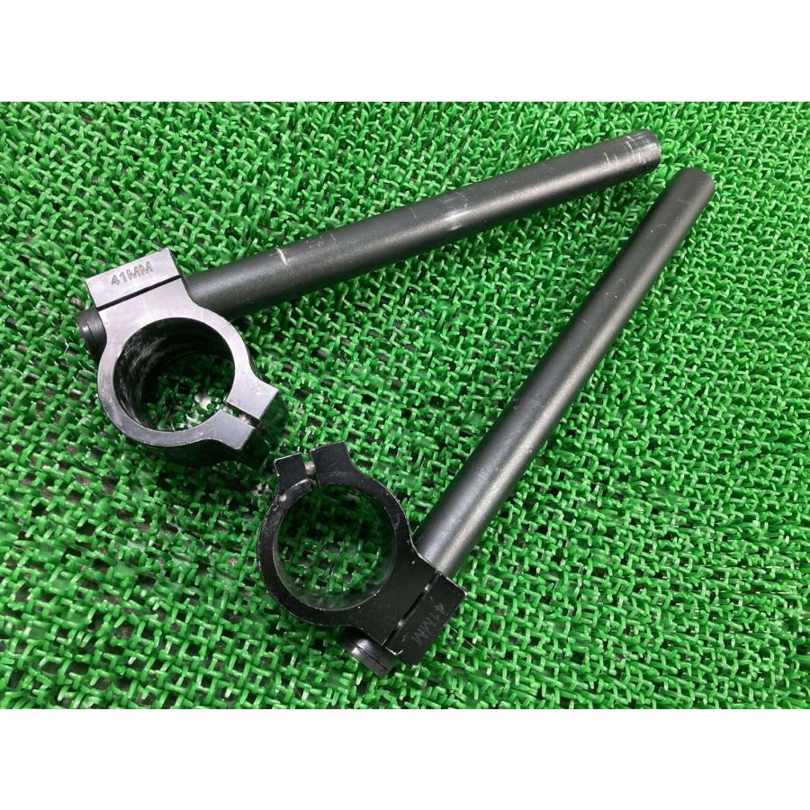 NSR250R セパレートハンドル 左右 社外 中古 バイク 部品 MC18 MC21 アルミ 41φ VFR400R NSR250R uK NSR250R セパレートハンドル 左右 社外 中古 バイク 部品 MC18 MC21