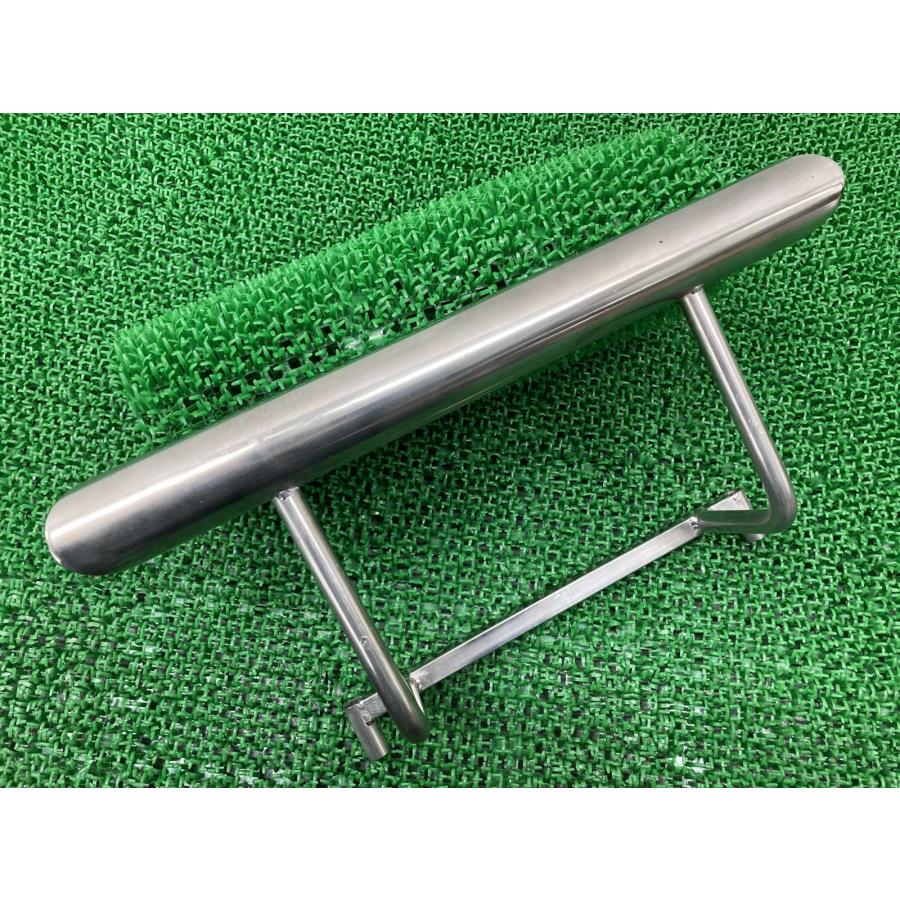 ジャイロX グラブバー 社外 中古 バイク 部品 TD01 TD02 ステンレス タンデムグリップ アシストグリップ 曲がり無し zL ジャイロX グラブバー 社外 中古 バイク 部品 TD01 TD02 ステンレス