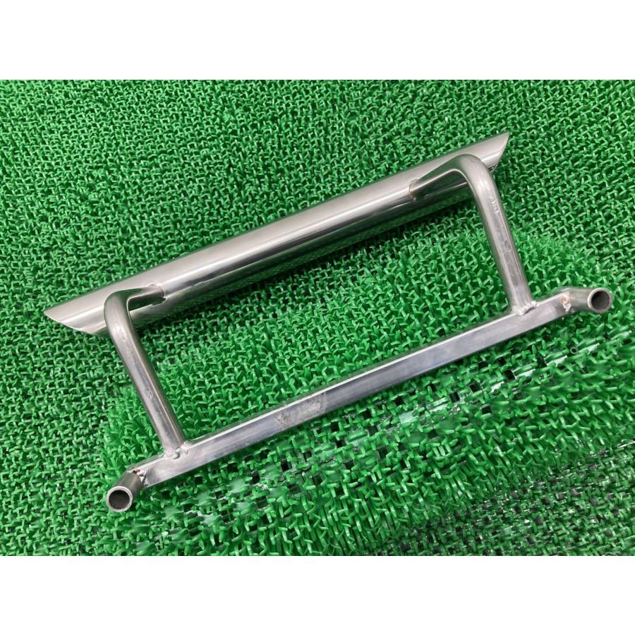 ジャイロX グラブバー 社外 中古 バイク 部品 TD01 TD02 ステンレス