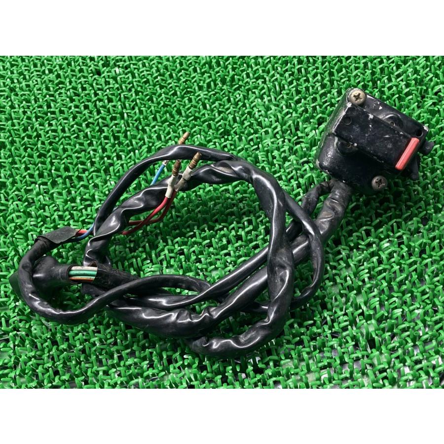 Z1000MK-II ハンドルスイッチ 左 カワサキ 純正 中古 バイク 部品 KZT00A MK2 MKII マーク2 当時物 角Zの頂点 車検 Genuine eO カワサキ（Kawasaki） Z1000MK-II ハンドルスイッチ 左 純正 中古