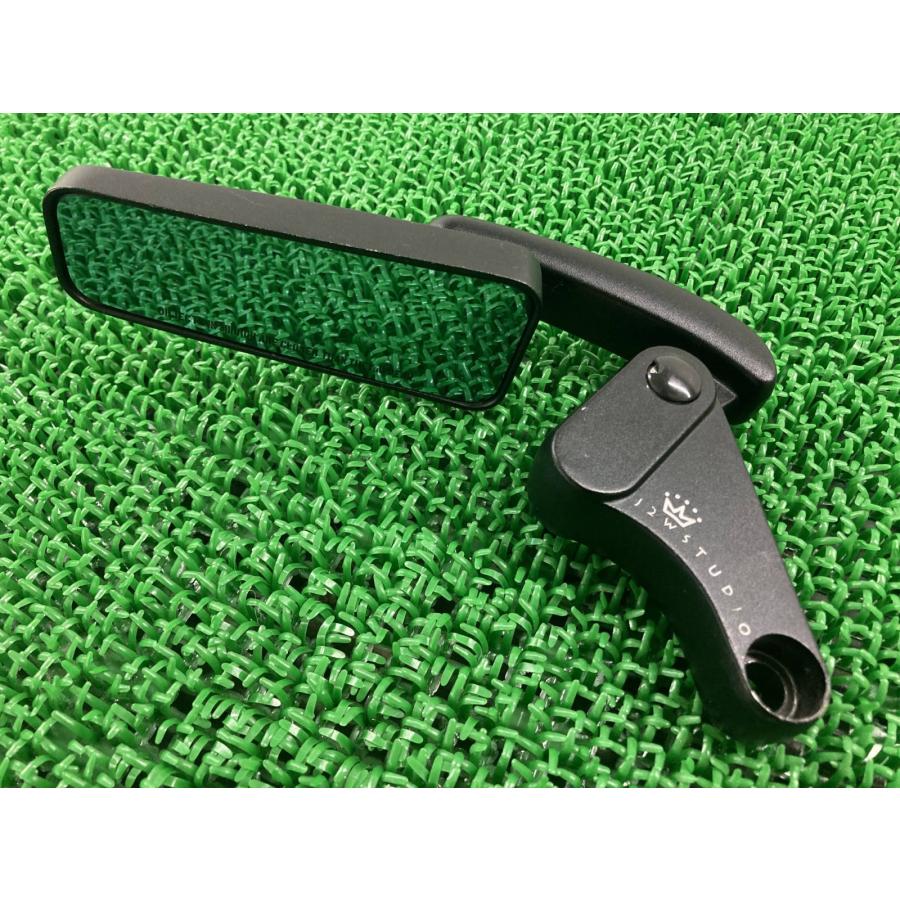 カムストック ステルスミラー　ブラック カムストック製 ミラー 左 社外 中古 バイク 部品 ステルスミラー