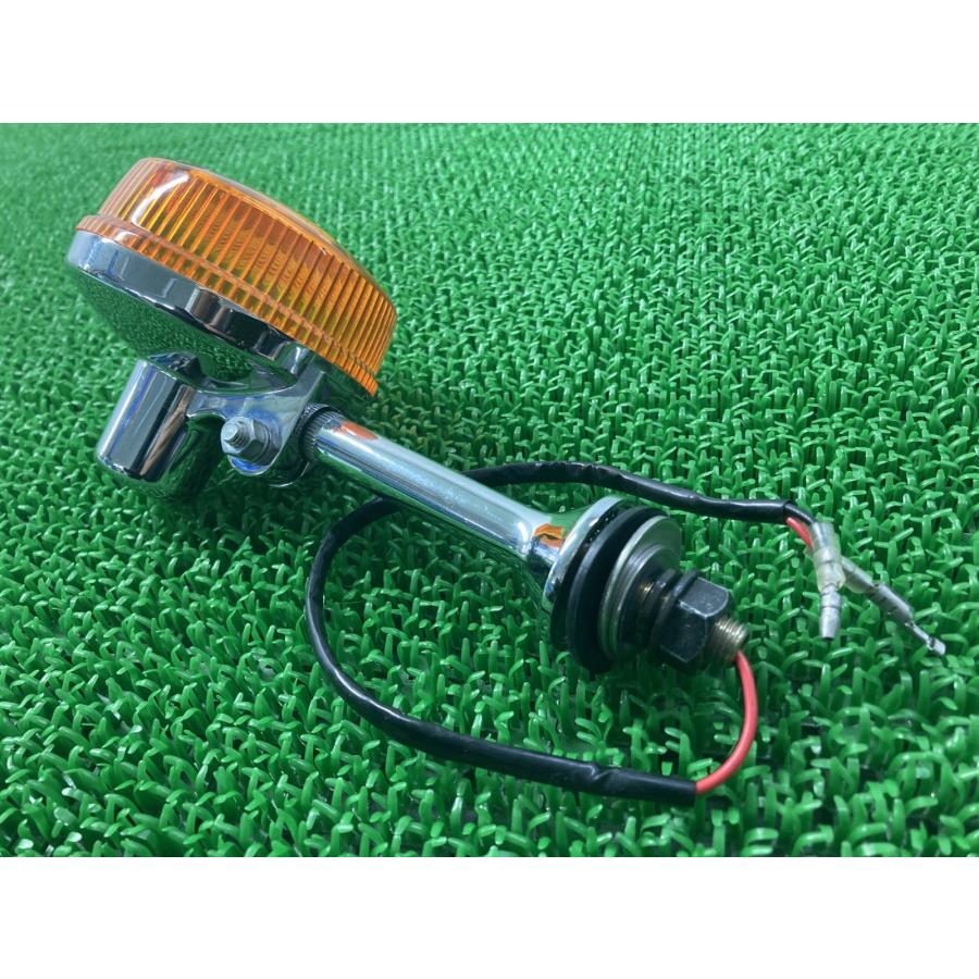 ドレミコレクション製Z1 ウインカー 片側 社外 中古 バイク 部品 LED ノーマルタイプ ターンシグナル Z2 ゼファー ステー Vk_2