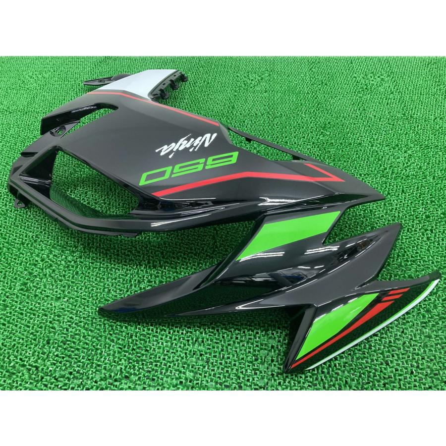 NINJA650 サイドカウル 右 黒 55028-0828 カワサキ 純正 中古 バイク 部品 ER650H ニンジャ650 KRTエディション 極上品 車検 Genuine Be