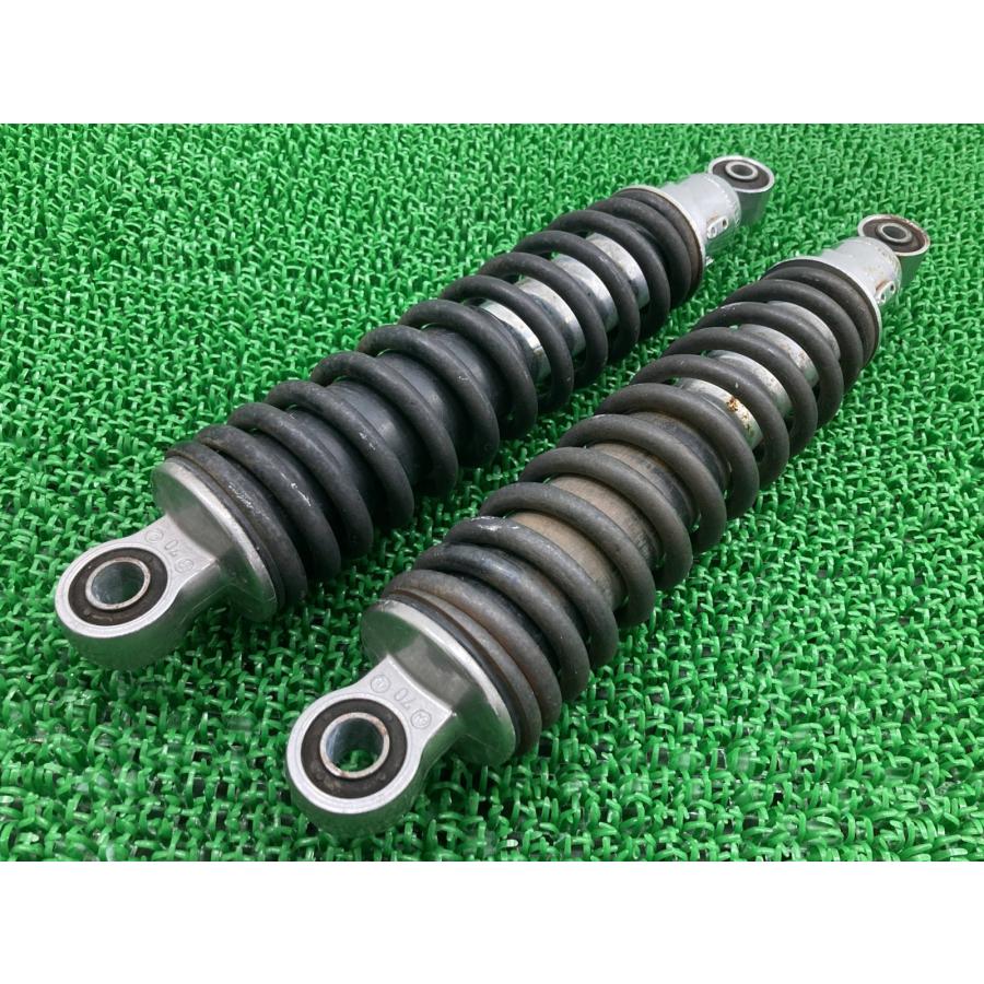 W400 リアサスペンション 左右 カワサキ 純正 中古 バイク 部品 EJ400A W650 W800にも ピッチ315mm リアショック 曲がり無し 車検 Genuine Vd